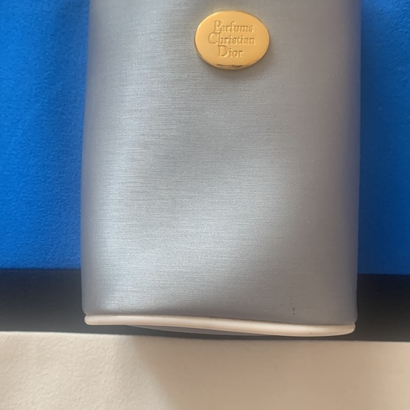 Dior - Small Makeup Pouch / Bag (Light Blue/grey) - Picture 15 of 16